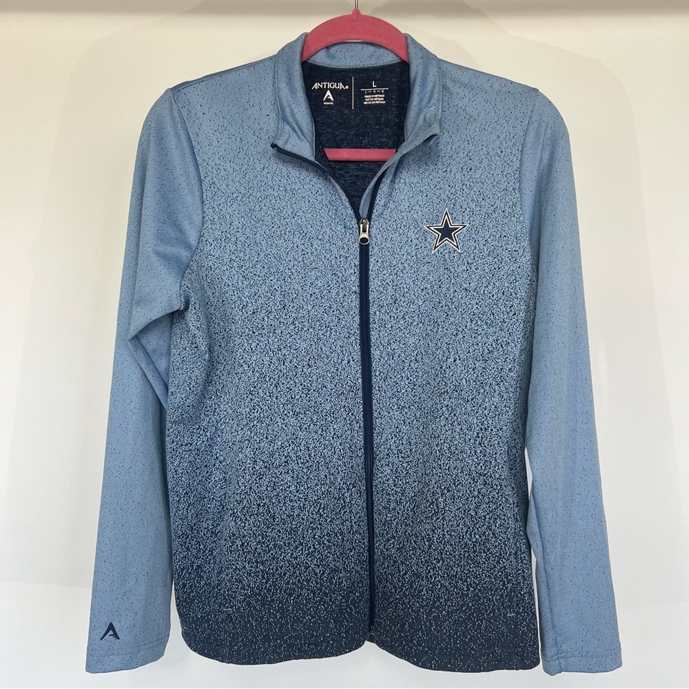 Antigua Dallas Cowboys Zip Up Jacket
